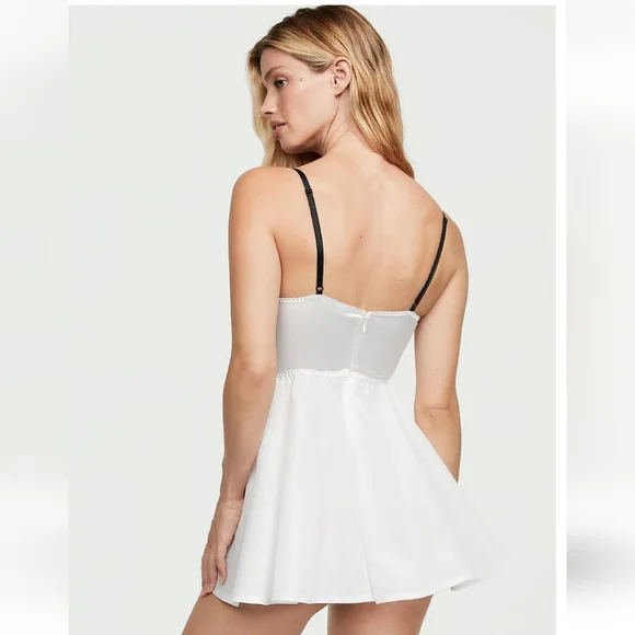 Victoria's Secret Bow Top Bustier Slip Dress - Picture 4 of 13